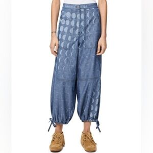 Loewe Blue Paula's Ibiza Chambray Moon Calendar Trousers